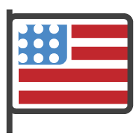 Illustration of American flag