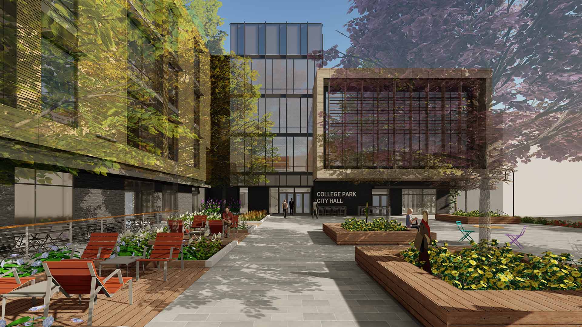 Rendering of new City Hall