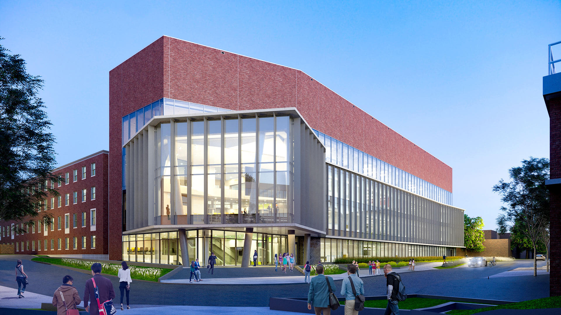 Chemistry building rendering