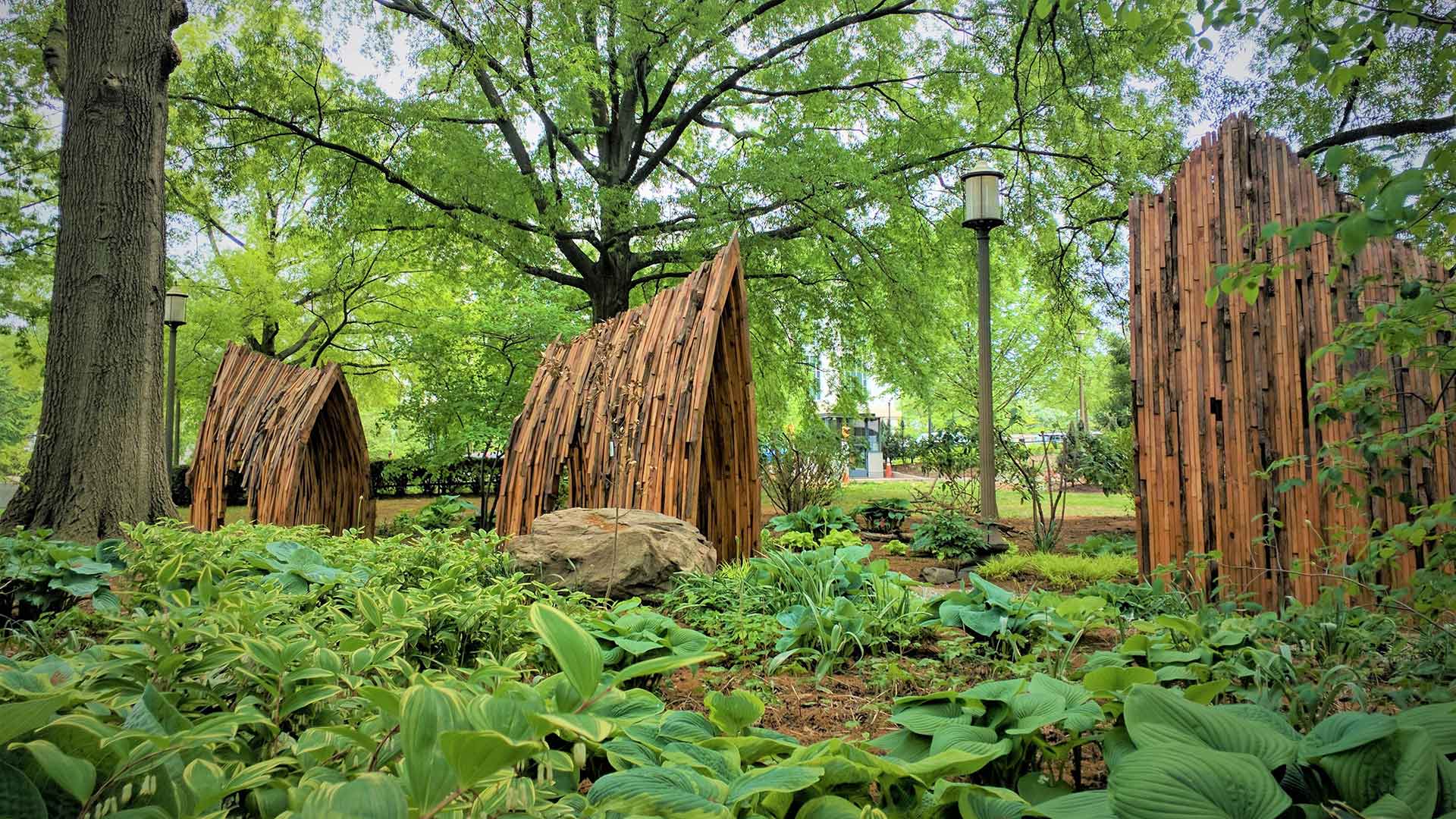 "Arches of Life" sculpture
