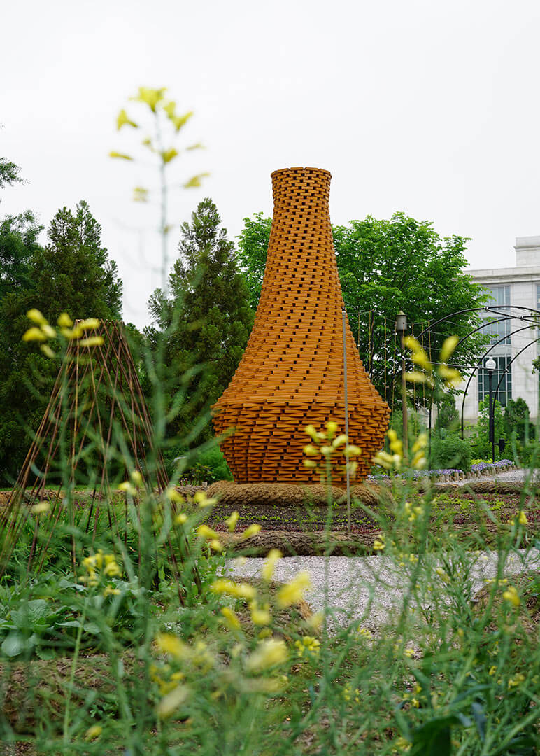 "Vascular Form XI, Unbound" sculpture