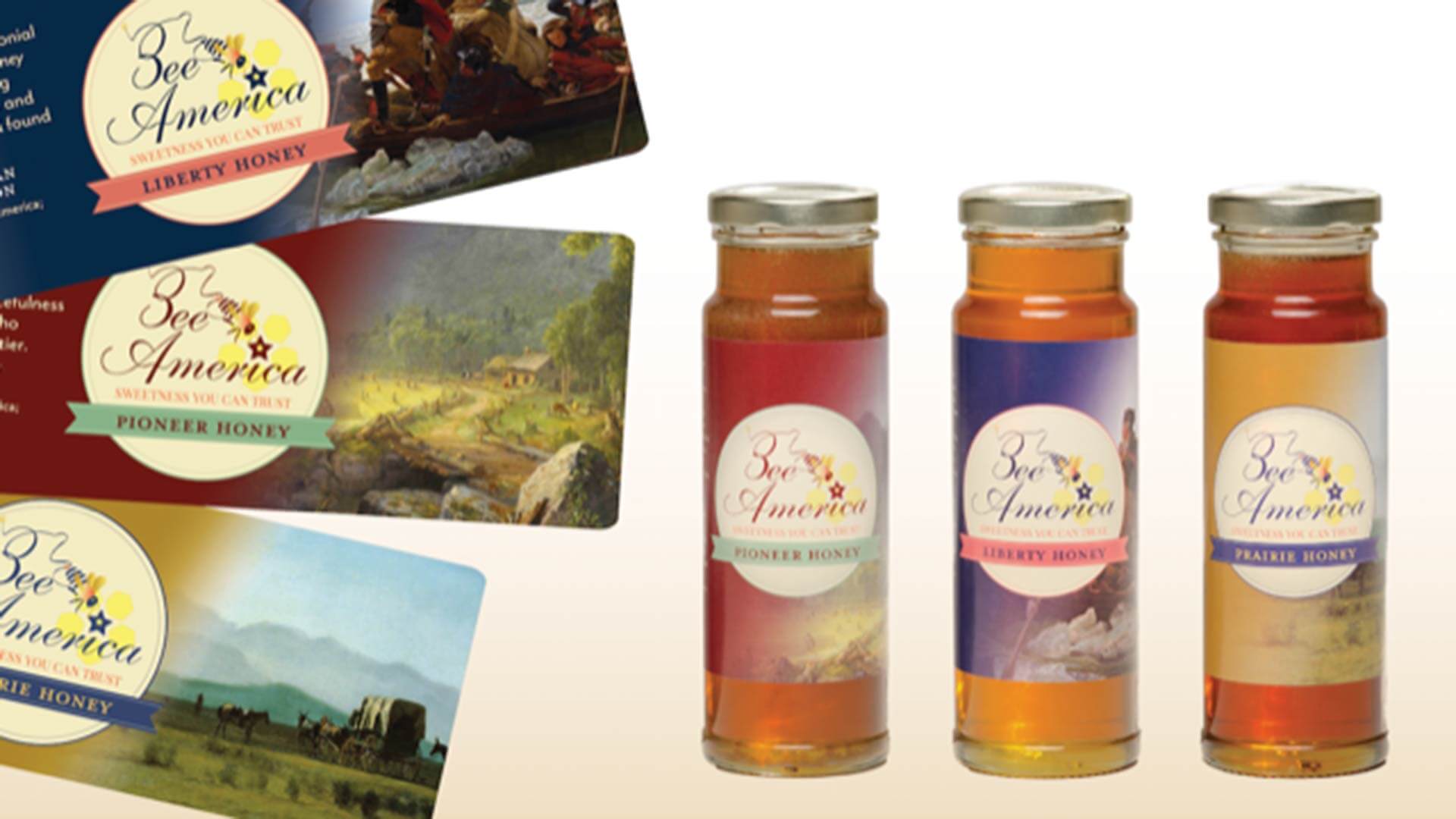 Jars of honey