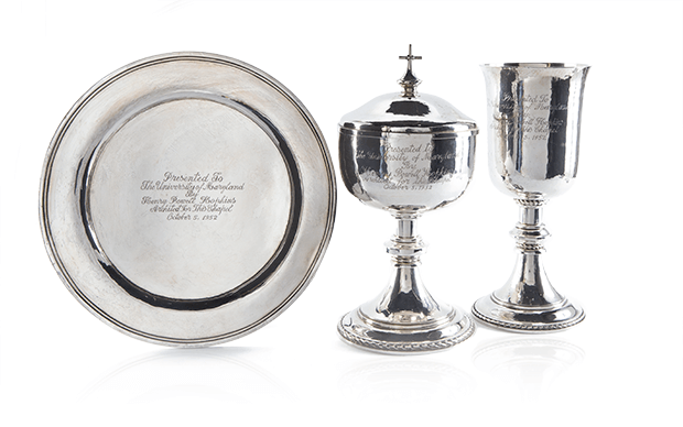 Silver Communion Set