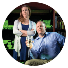 Tim Koeth and Miriam “Mimi” Hiebert Ph.D. ’19