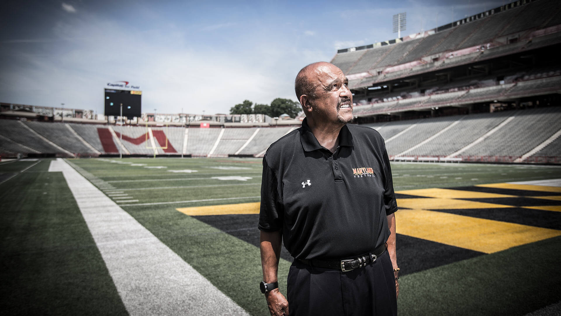 Darryl Hill at Maryland Stadium