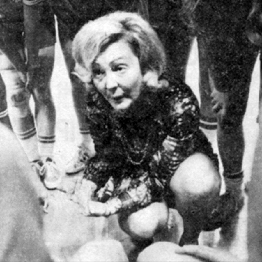 Basketball coach Dottie McKnight