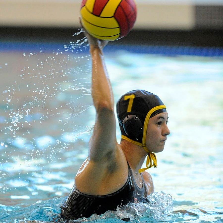 Water polo player Elizabeth Hopkins