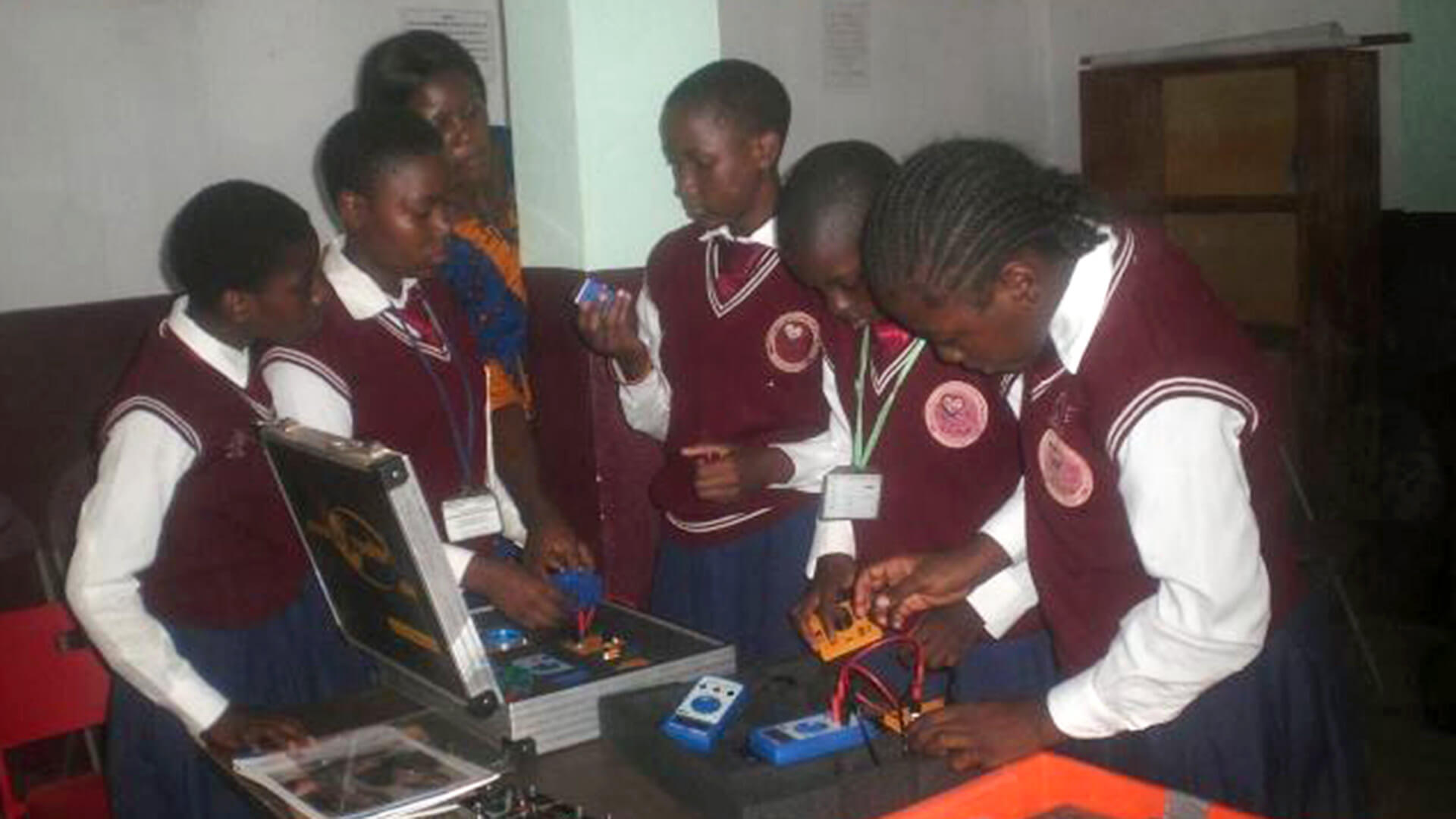 Students in Cameroon