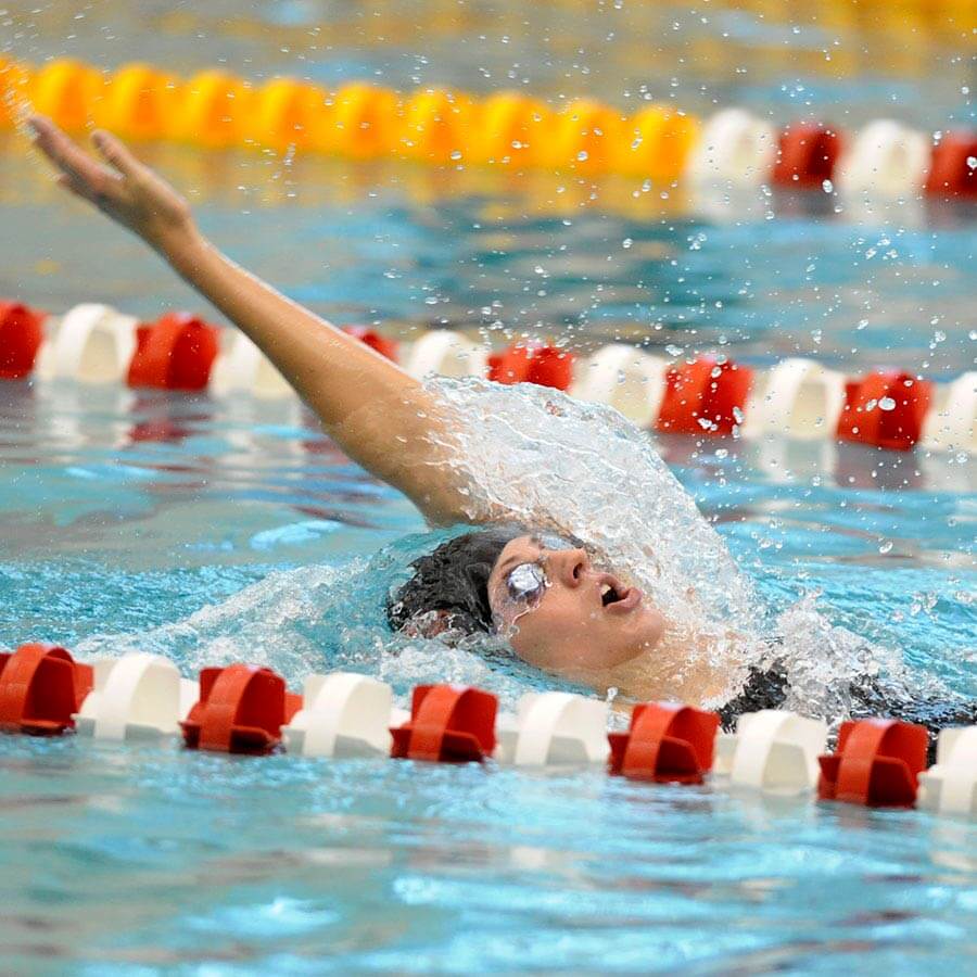 Swimmer Ginny Bowen
