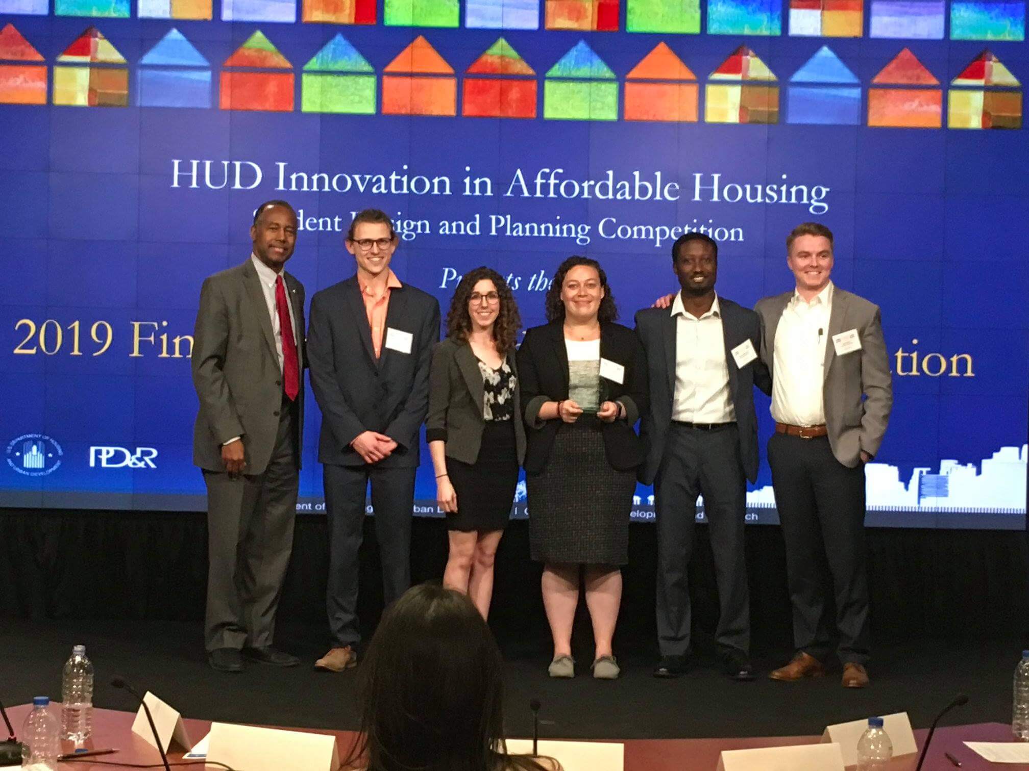 Architecture team with Ben Carson