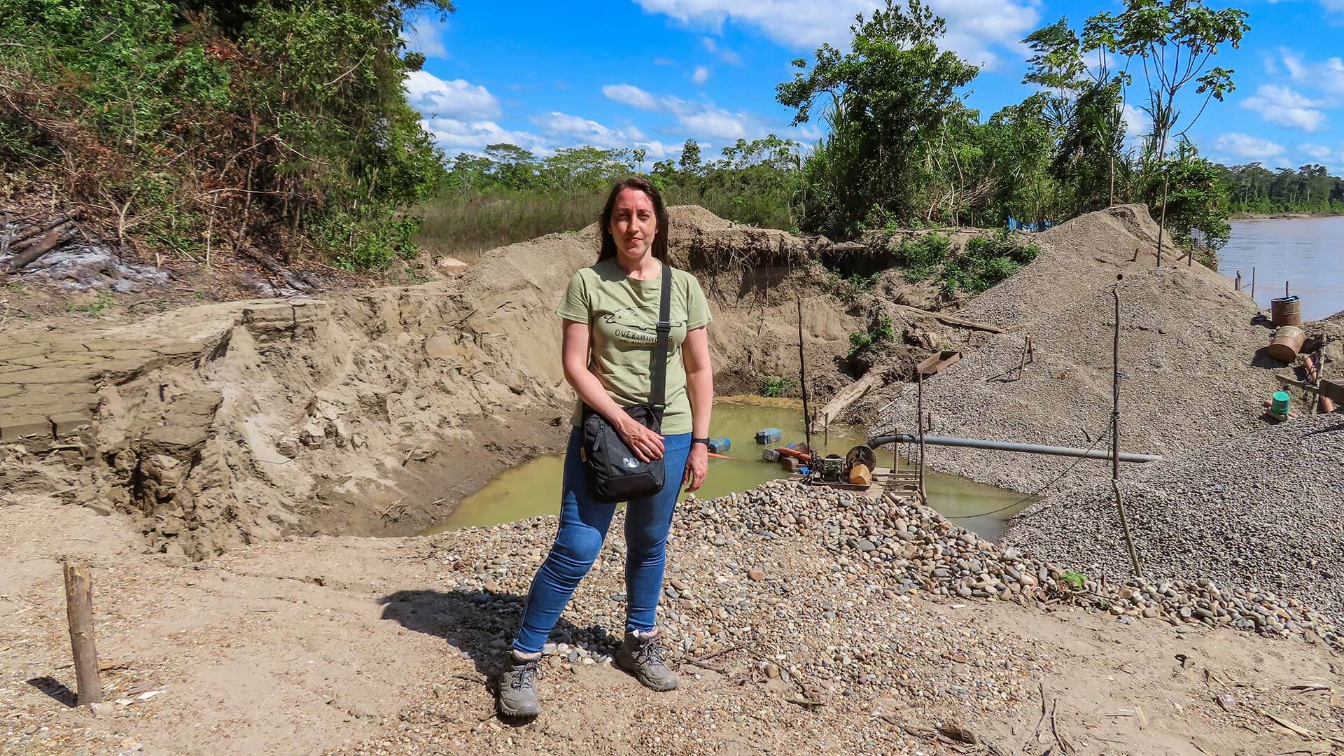 Maria Rodriguez in Peruvian Amazon