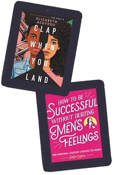 How to Be Successful Without Hurting Men's Feelings and Clap When You Land covers