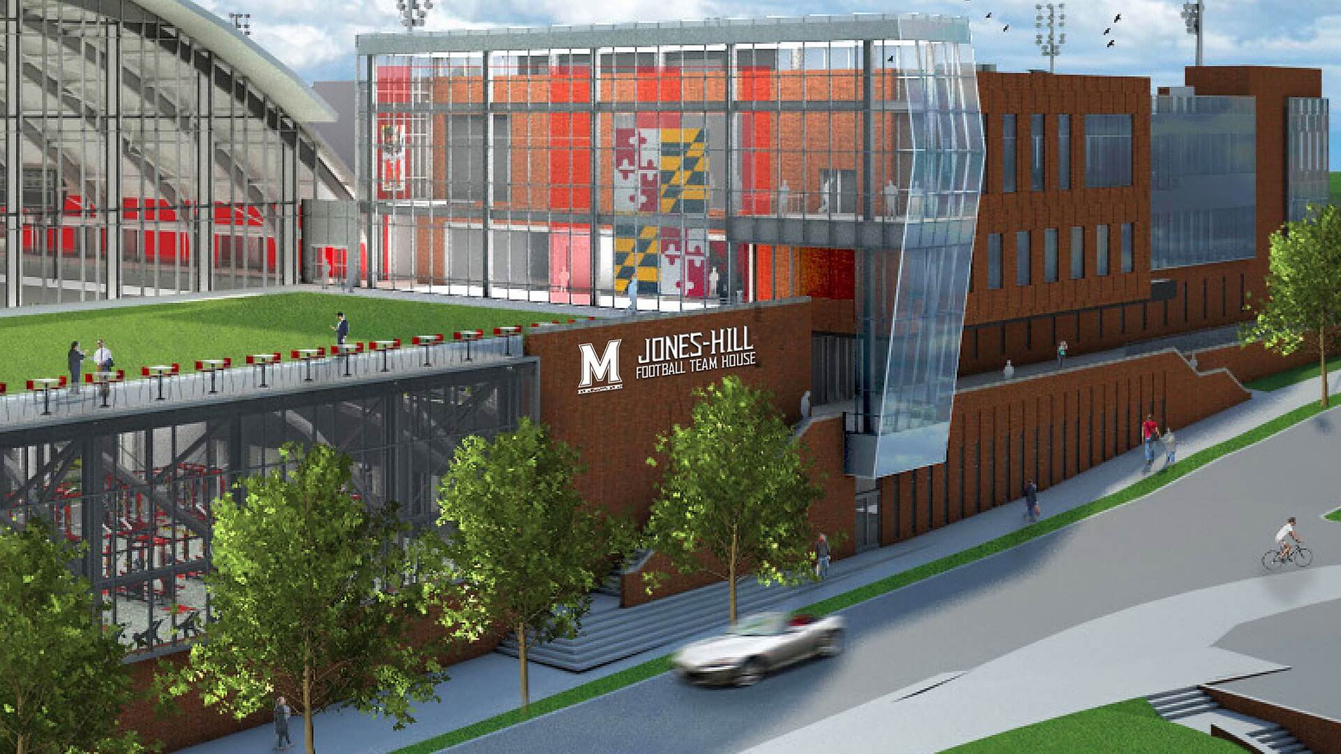 Jones-Hill House rendering