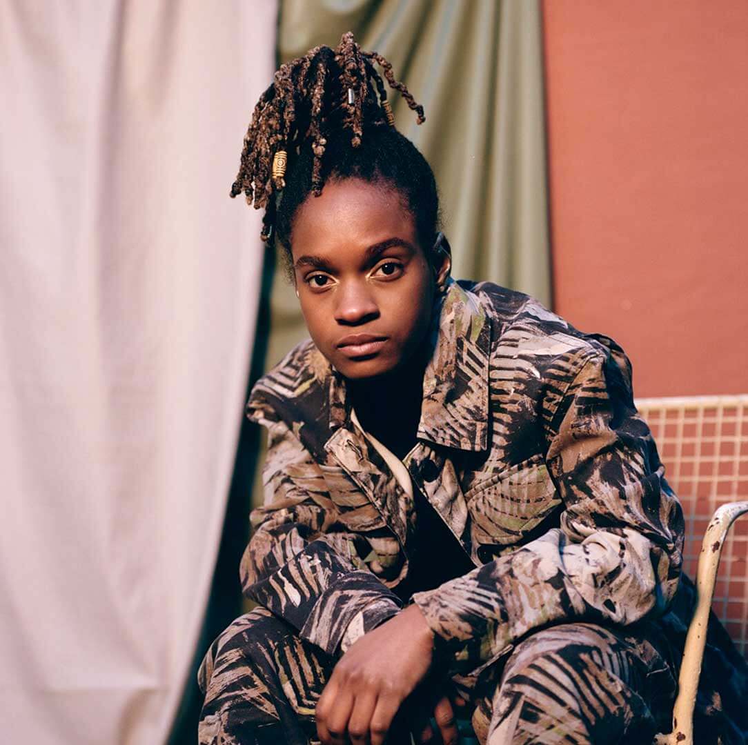 Headshot of singer Koffee