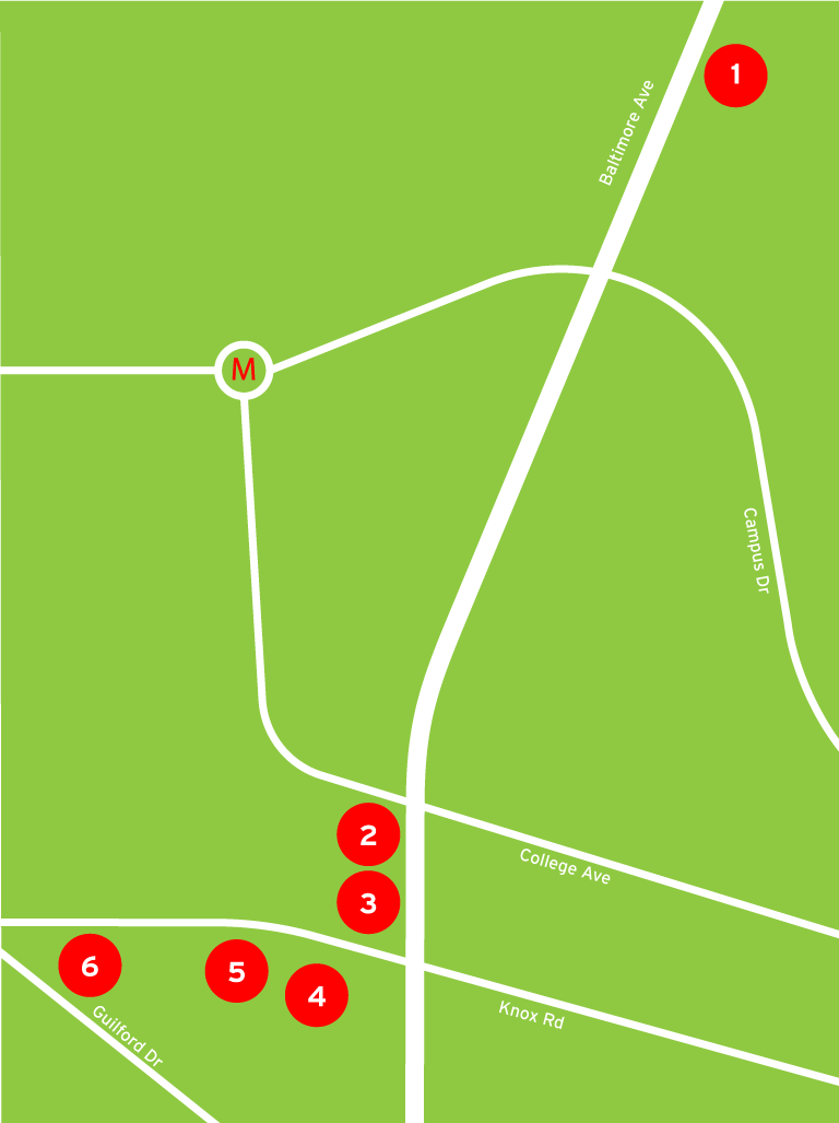 Restaurant Map