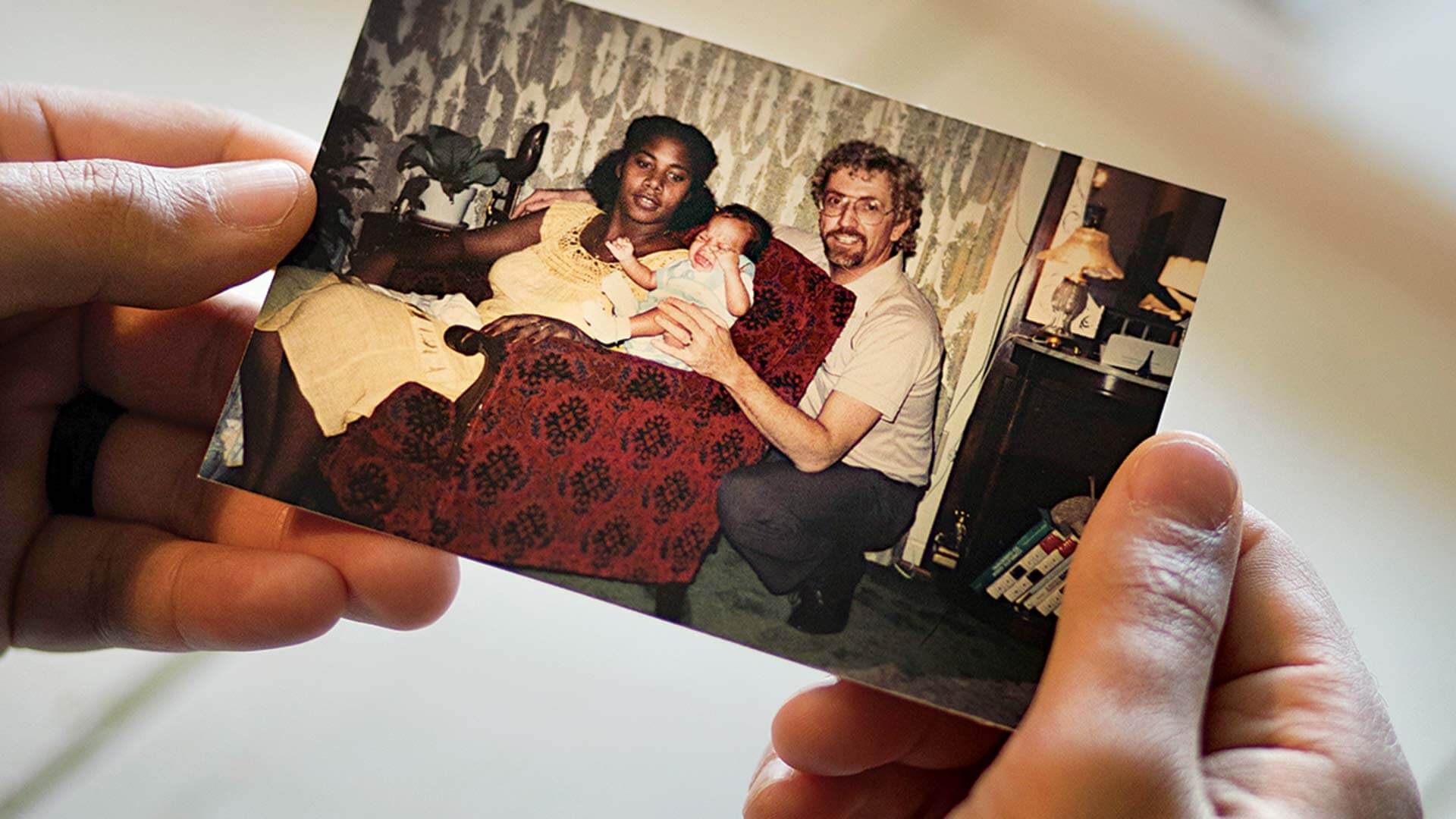 Robert Klemko as a baby with his parents, Dr. Lisa Bradley Klemko and Alex Klemko