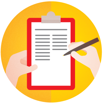 Clipboard illustration