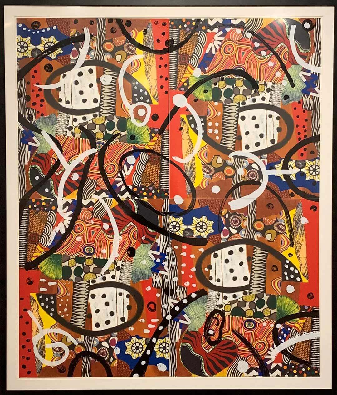 “Deeper Desire I–IV” serigraph and digital c-print