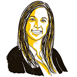 STEPHANIE CLARK ’10 illustration