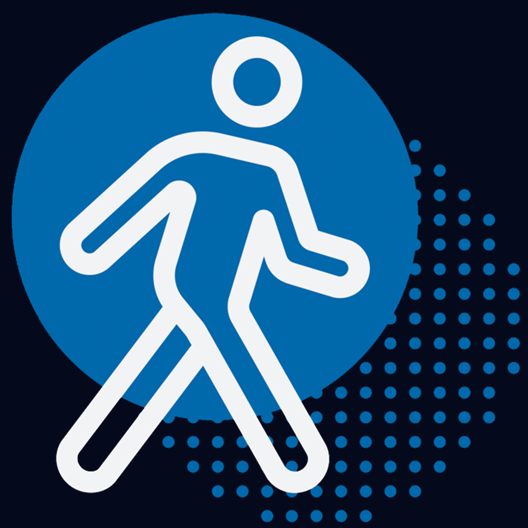 Walking illustration