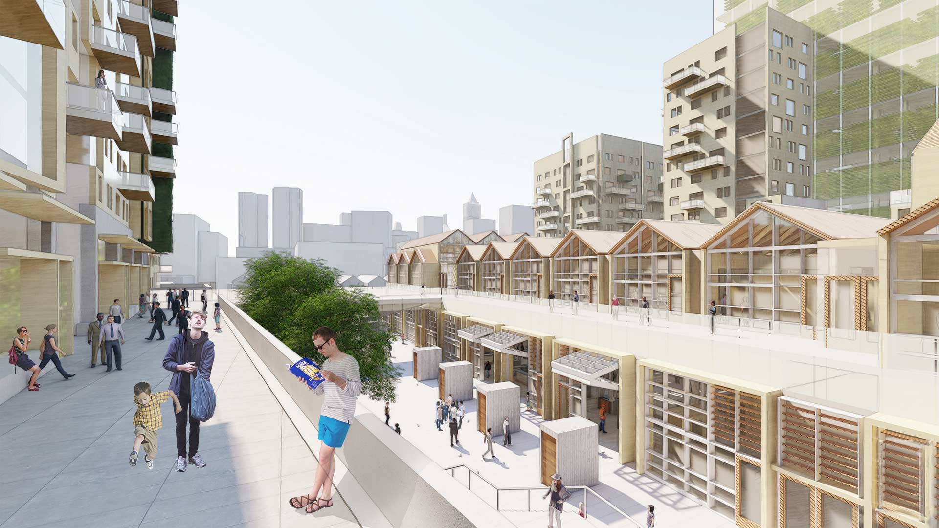 Rendering of Eric Bos' project