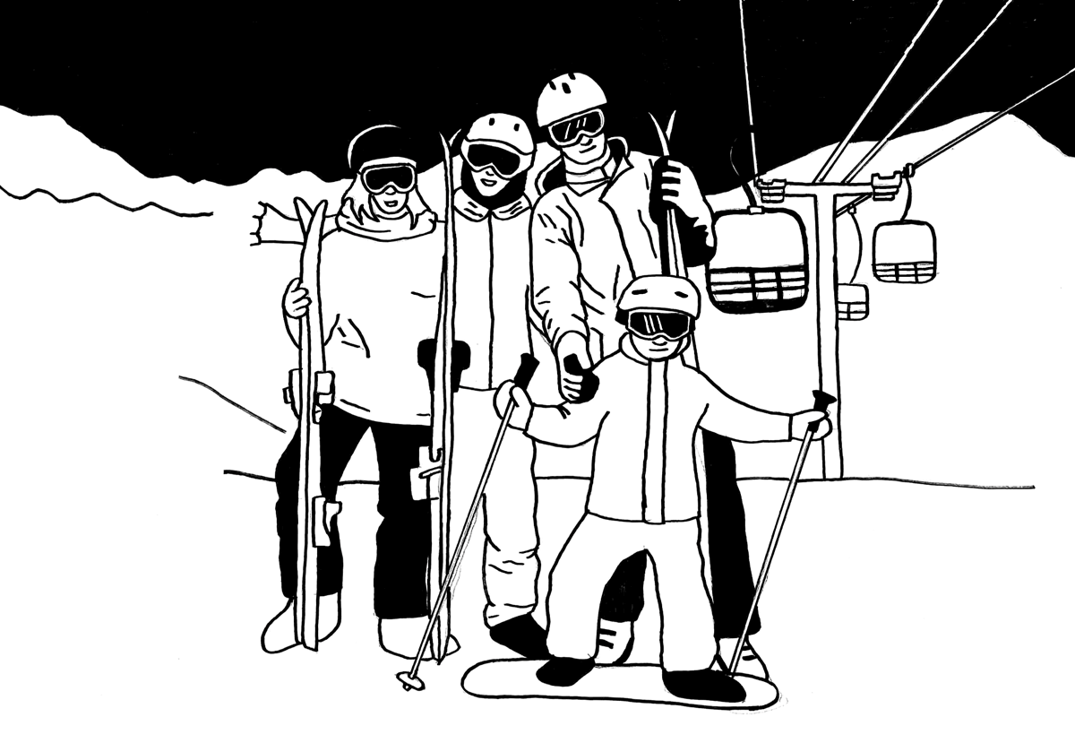 Skiing